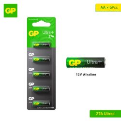 بطارية GP Ultra+ 27A 12V (5 قطع)